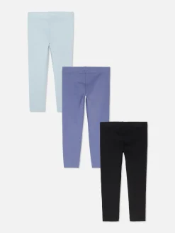Enfant Primark Pantalons Et Leggings|Lot De 3 Leggings à Motifs Variés