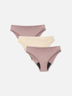 Femme Primark Culotte|Lot De 3 Mini Culottes Menstruelles