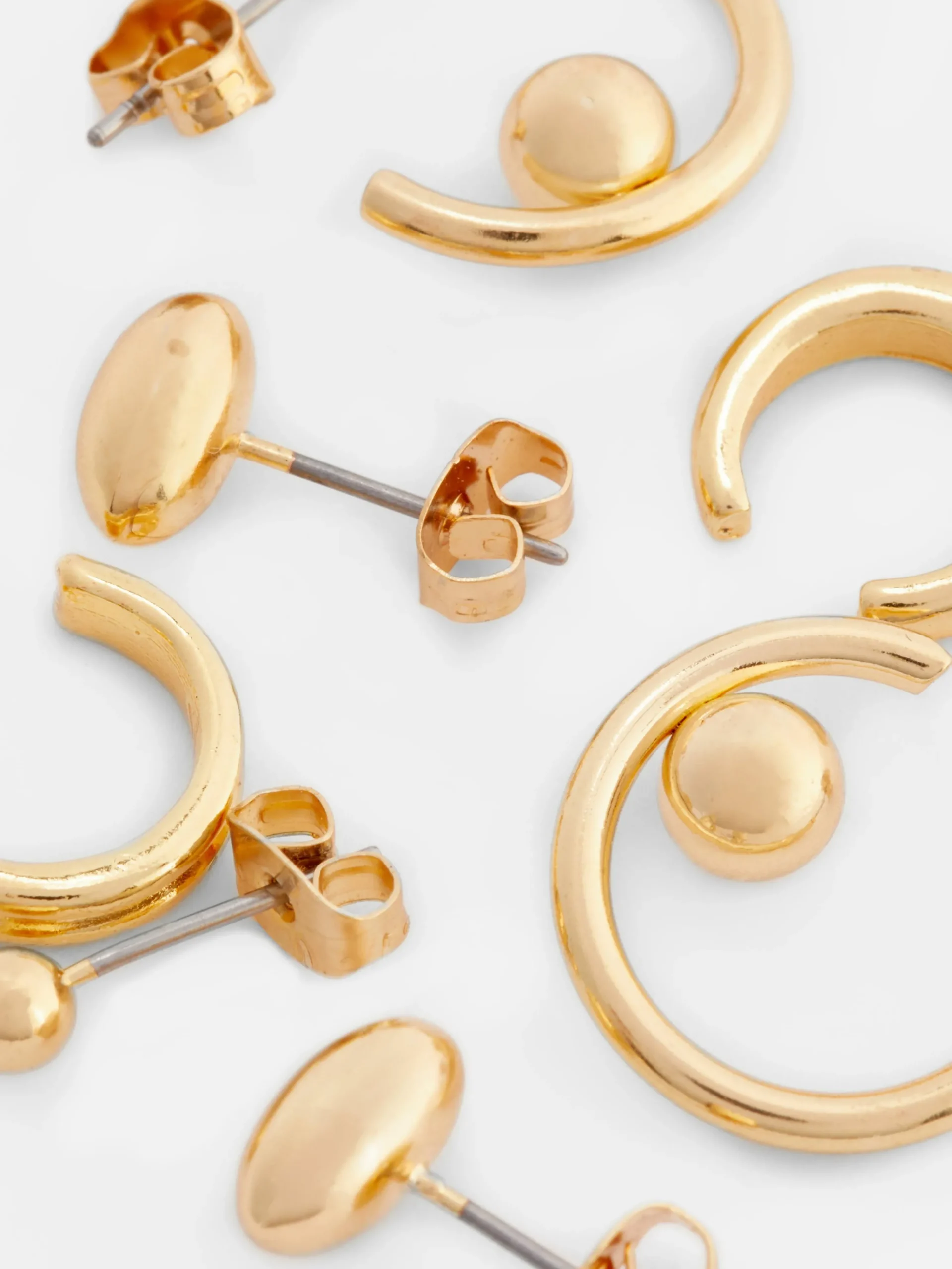 Femme Primark Bijoux|Lot De 4 Paires De Boucles D'oreilles Assorties