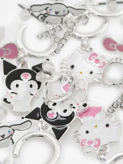 Femme Primark Bijoux|Lot De 6 Paires De Boucles D'oreilles Hello Kitty