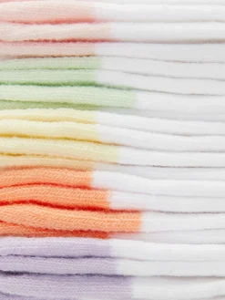 Femme Primark Chaussettes|Lot De 5 Paires De Chaussettes à Bord Contrasté