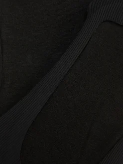 Femme Primark Chaussettes|Lot De 2 Paires De Chaussettes Invisibles Côtelées En Microfibre