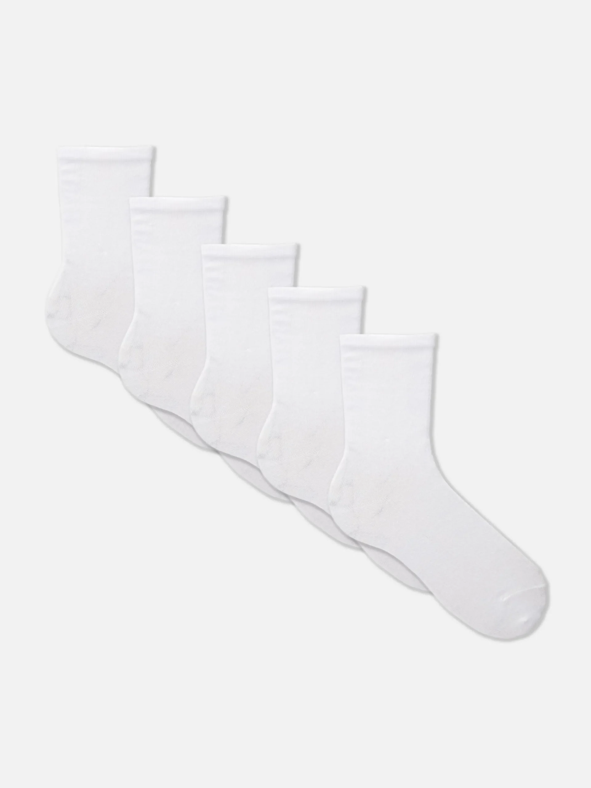 Femme Primark Chaussettes|Lot De 5 Paires De Chaussettes Essential