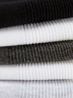 Femme Primark Chaussettes|Lot De 5 Paires De Chaussettes Côtelées