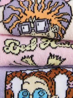 Femme Primark Chaussettes|Lot De 3 Paires De Chaussettes Pour Baskets Nickelodeon