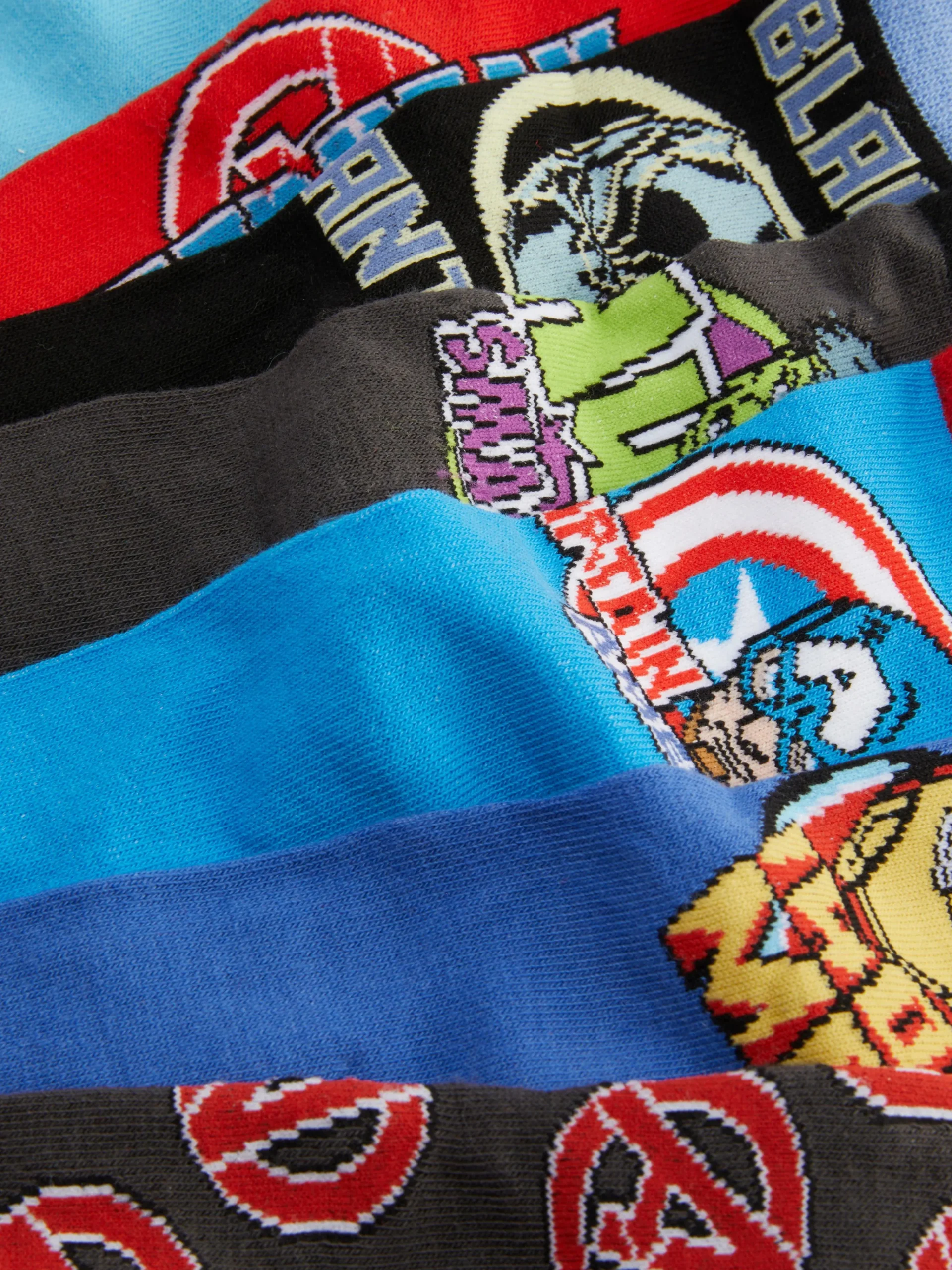 Enfant Primark Chaussettes|Lot De 7 Paires De Chaussettes Marvel Avengers