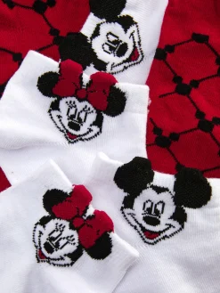 Femme Primark Chaussettes|Lot De 3 Paires De Chaussettes Disney Mickey Et Minnie