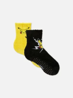 Enfant Primark Chaussettes|Lot De 2 Paires De Chaussettes Chaudes Pokémon