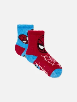 Enfant Primark Chaussettes|Lot De 2 Paires De Chaussettes Marvel Spider-Man