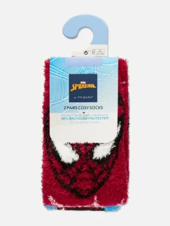 Enfant Primark Chaussettes|Lot De 2 Paires De Chaussettes Marvel Spider-Man