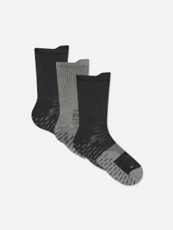 Homme Primark Chaussettes|Vêtements De Sport|Lot De 3 Paires De Chaussettes Antidérapantes