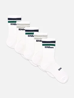 Homme Primark Chaussettes|Lot De 5 Paires De Chaussettes De Sport Wilson