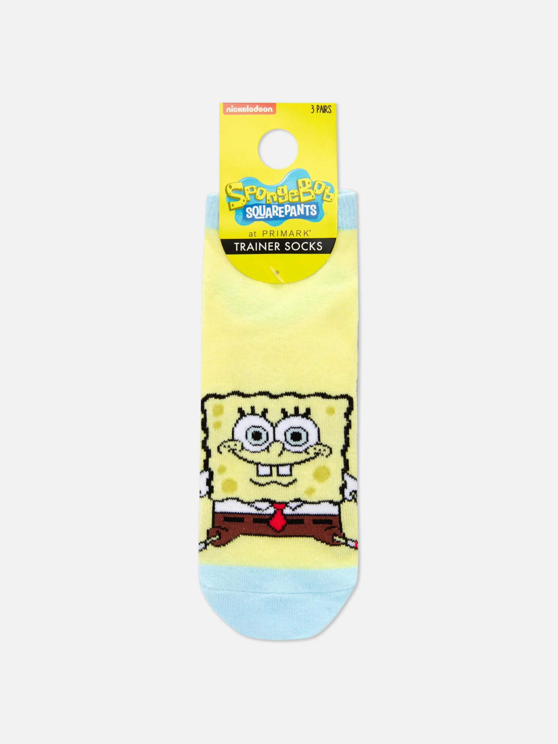 Femme Primark Chaussettes|Lot De 3 Paires De Chaussettes Bob L'éponge