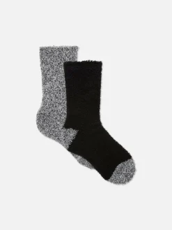 Homme Primark Chaussettes|Lot De 2 Paires De Chaussettes Confortables