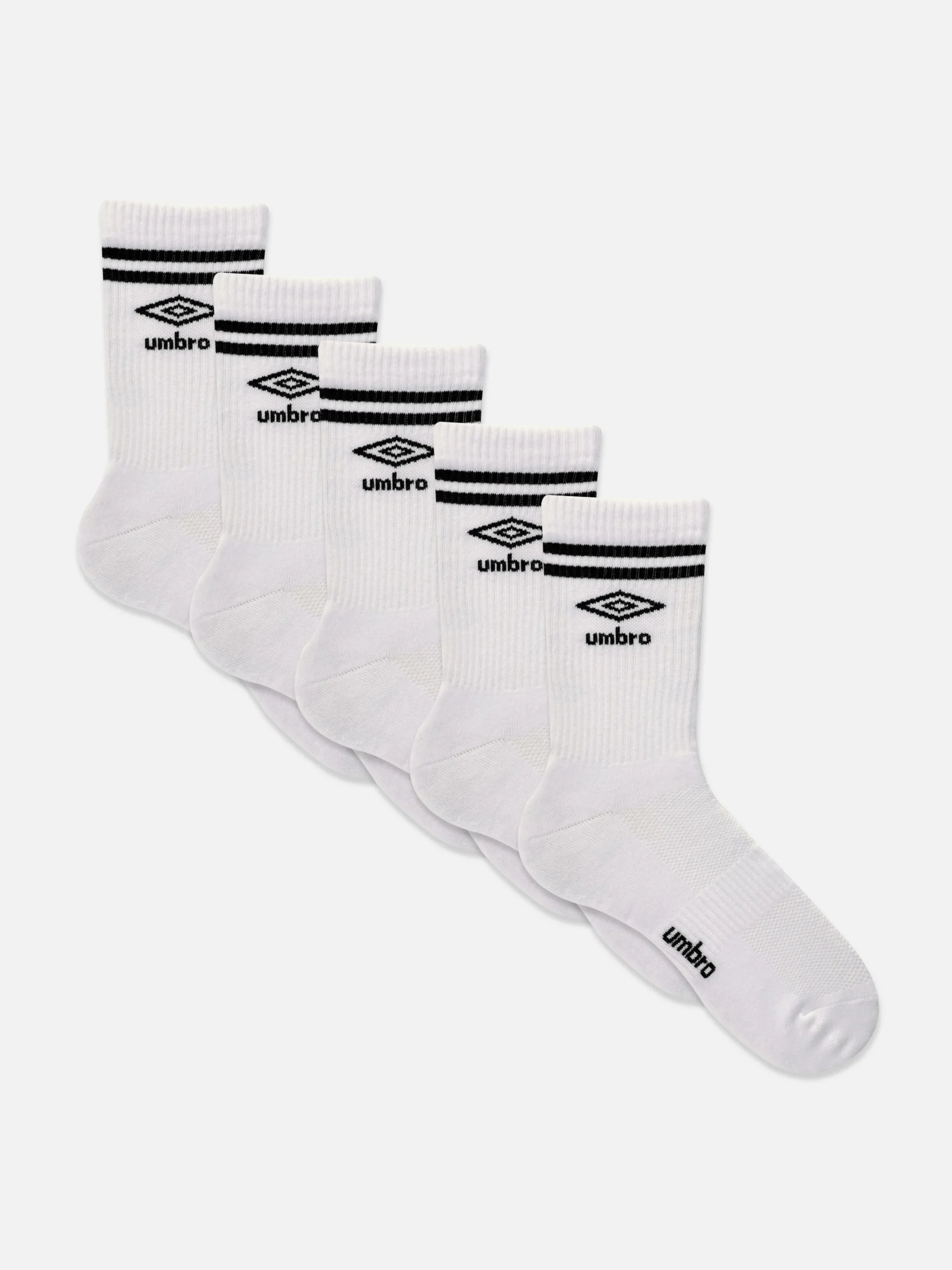Homme Primark Chaussettes|Lot De 5 Paires De Chaussettes De Sport Umbro
