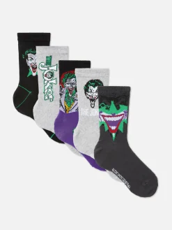 Homme Primark Chaussettes|Lot De 5 Paires De Chaussettes Le Joker