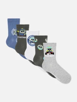 Homme Primark Chaussettes|Lot De 5 Paires De Chaussettes South Park Cartman