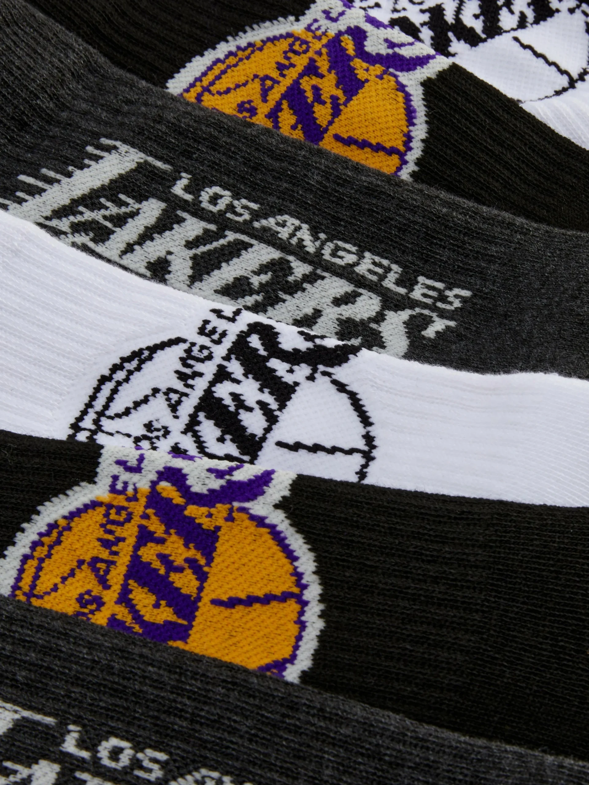 Homme Primark Chaussettes|Lot De 3 Paires De Chaussettes NBA Los Angeles Lakers
