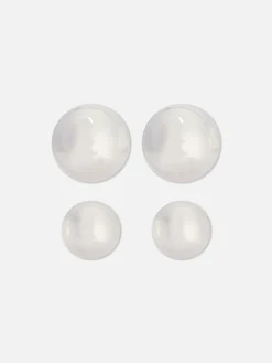 Femme Primark Bijoux|Lot De 2 Paires De Clous D'oreilles Orbes