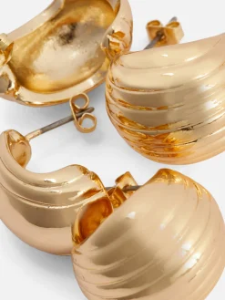 Femme Primark Bijoux|Lot De 2 Paires De Créoles à Coquillages Rita Ora