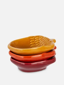 Primark Déco Et Friandises D'Halloween|Tout Halloween|Lot De 3 Petits Bols En Forme De Glands