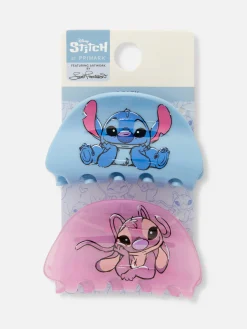 Femme Primark Accessoires Cheveux|Lot De 2 Pinces à Cheveux Disney Lilo & Stitch