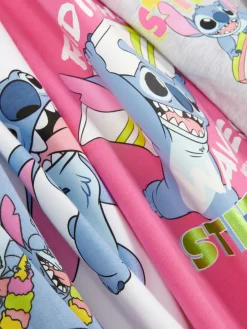 Enfant Primark Pyjamas Et Vêtements De Nuit|Lot De 2 Pyjamas à Manches Courtes Disney Lilo & Stitch