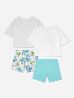 Enfant Primark Pyjamas Et Vêtements De Nuit|Lot De 2 Pyjamas Courts Disney Monsters, Inc.