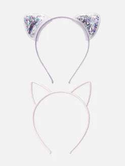 Enfant Primark Accessoires Cheveux|Lot De 2 Serre-tête Oreilles De Chat