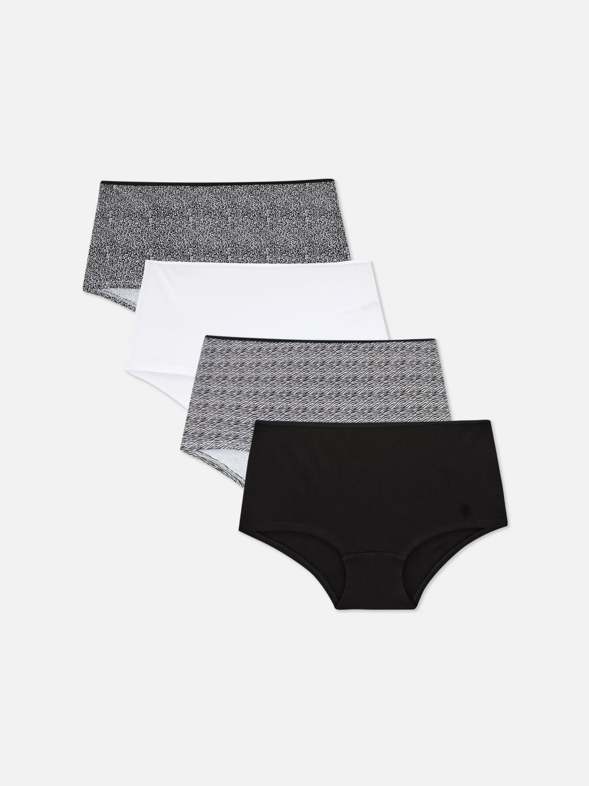 Femme Primark Culotte|Lot De 4 Shorts Pour Tous Les Jours