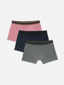 Homme Primark Sous-Vêtements|Lot De 3 Shortys Effet Chiné