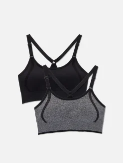 Femme Primark Soutiens-Gorge|Lot De 2 Soutiens-gorge De Sport Dos Nageur