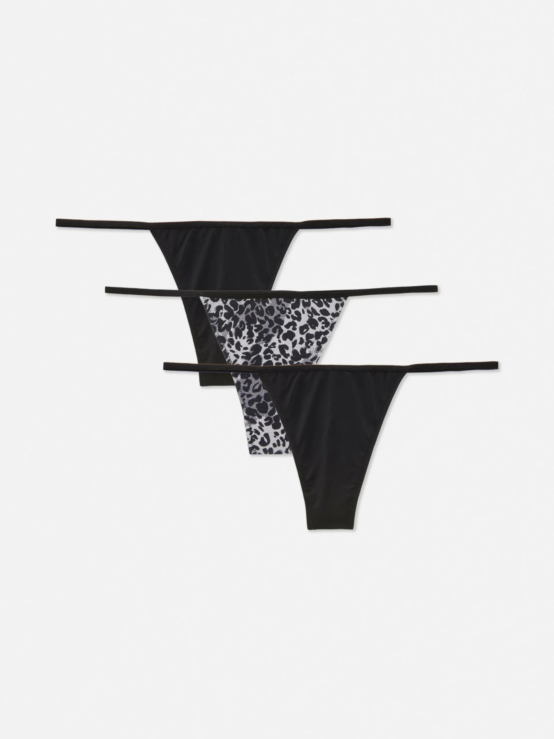 Femme Primark Culotte|Lot De 3 Strings