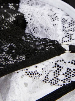 Femme Primark Culotte|Lot De 3 Strings En Dentelle Essential