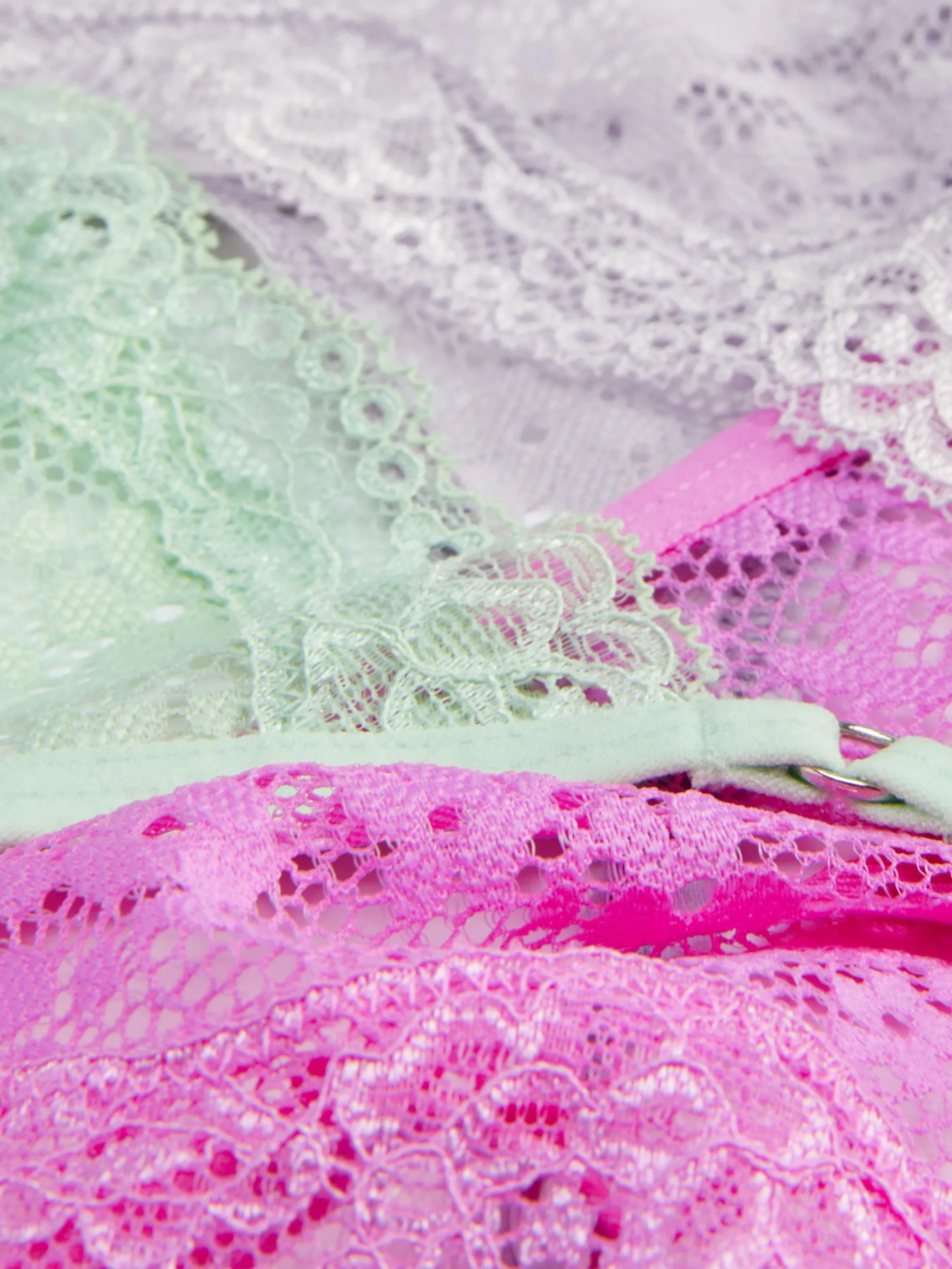 Femme Primark Culotte|Lot De 3 Strings En Dentelle