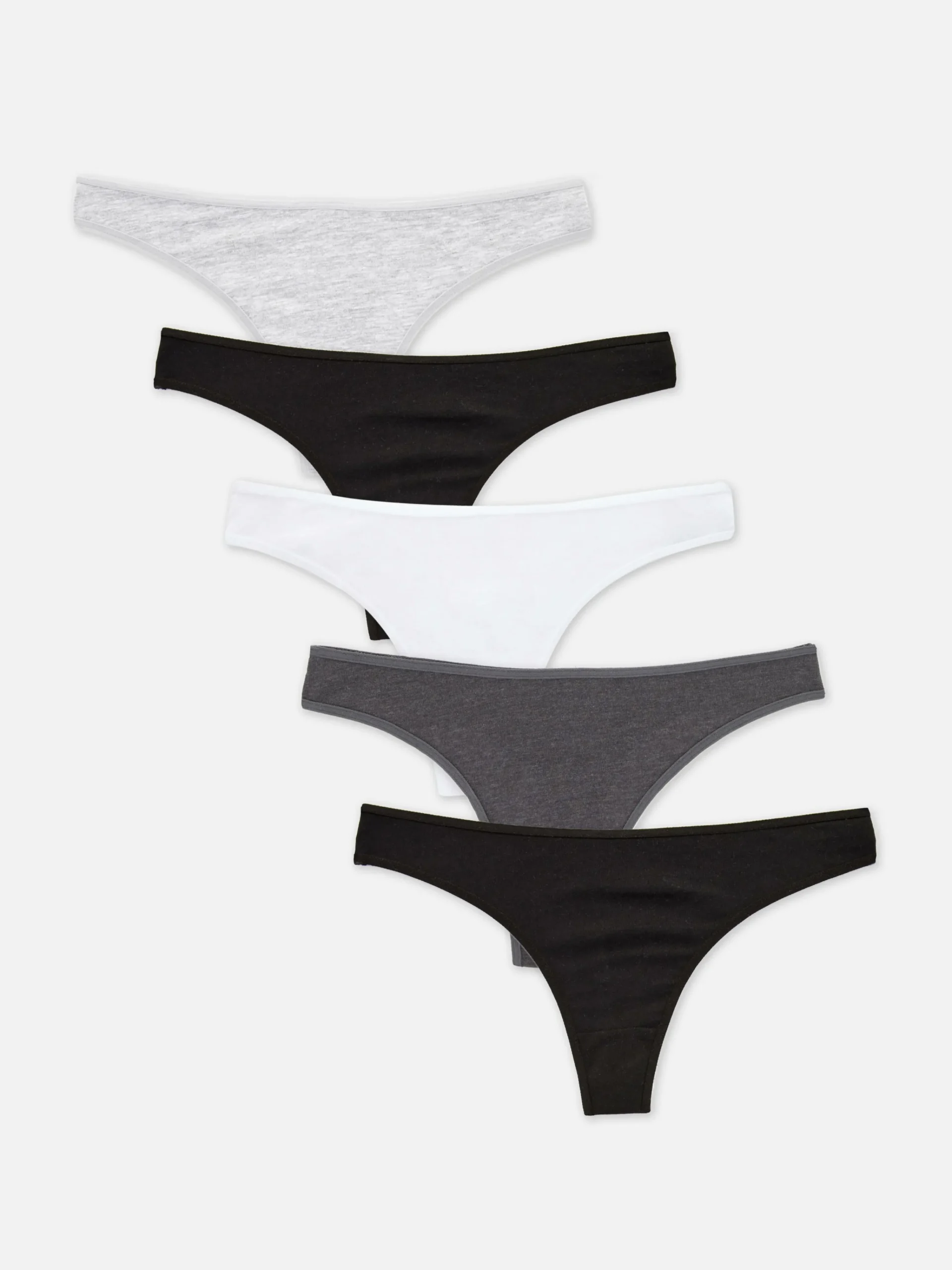 Femme Primark Culotte|Lot De 5 Strings Essentiels