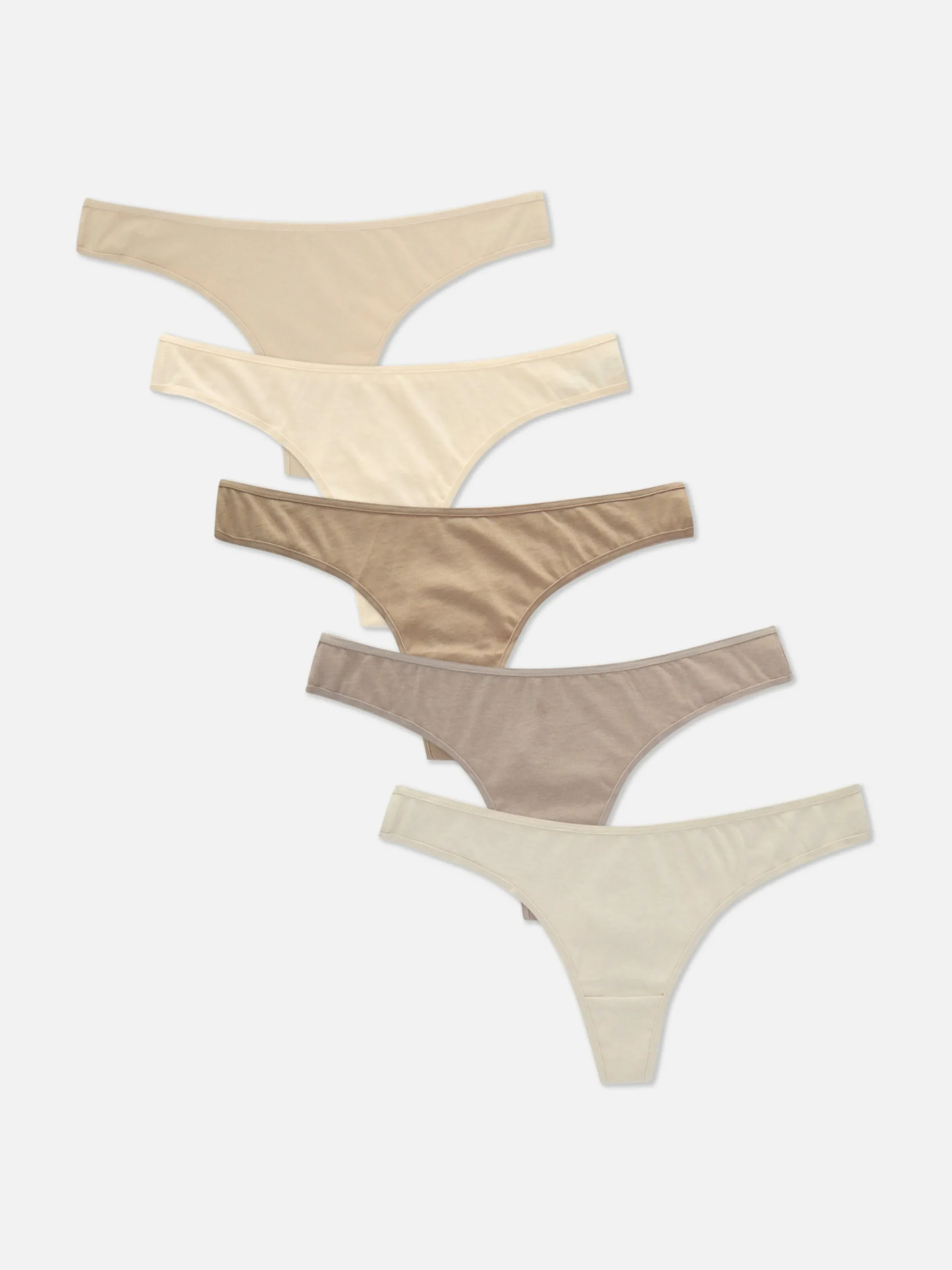 Femme Primark Culotte|Lot De 5 Strings Pour Tous Les Jours