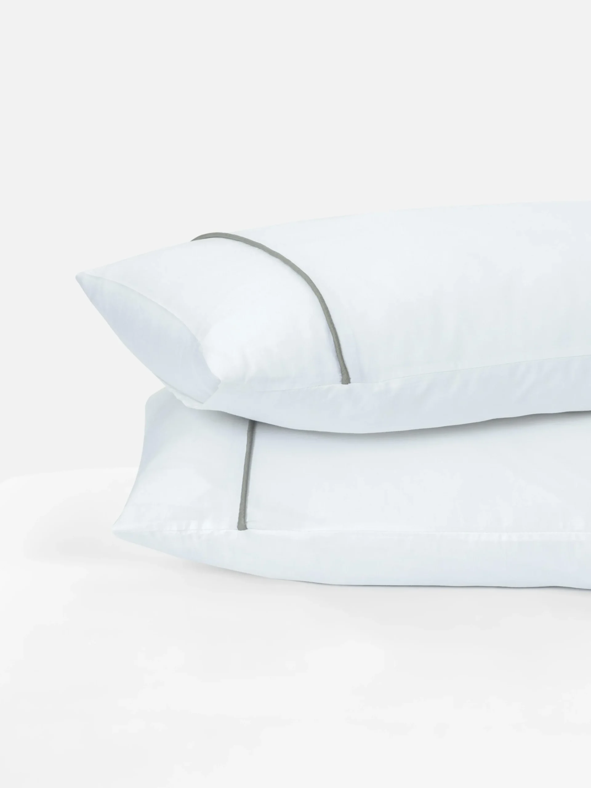 Primark Draps Et Taies D'Oreillers|Lot De 2 Taies D'oreiller à Contraste