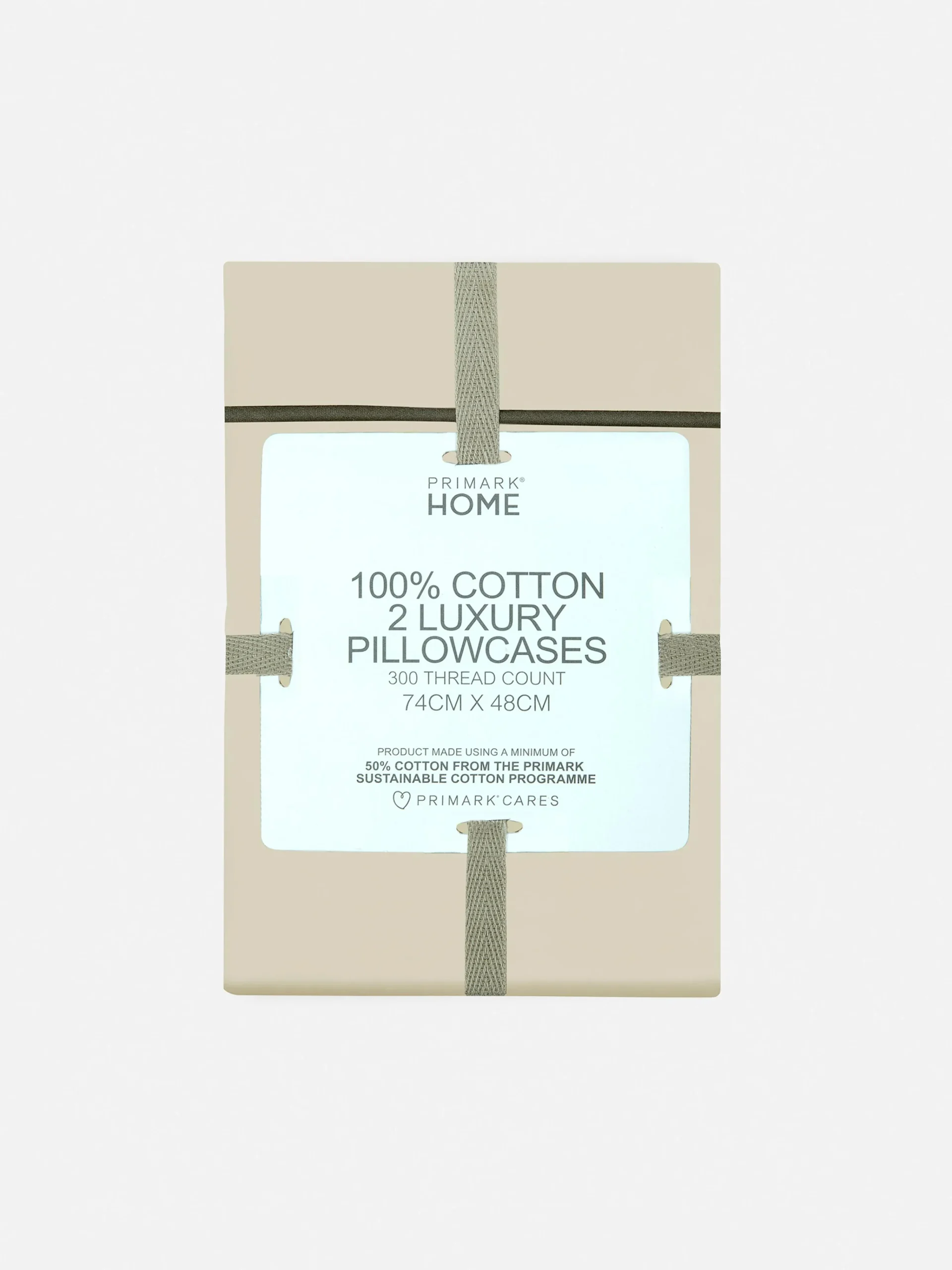 Primark Draps Et Taies D'Oreillers|Lot De 2 Taies D'oreiller à 300 Fils