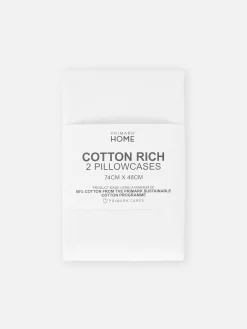 Primark Draps Et Taies D'Oreillers|Lot De 2 Taies D'oreiller hes Essential