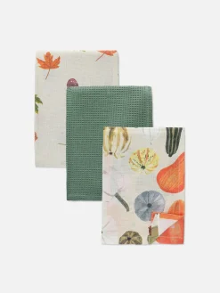 Primark Art De La Table|Lot De 3 Torchons