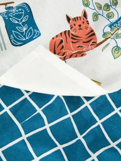 Primark Art De La Table|Lot De 2 Torchons Imprimés