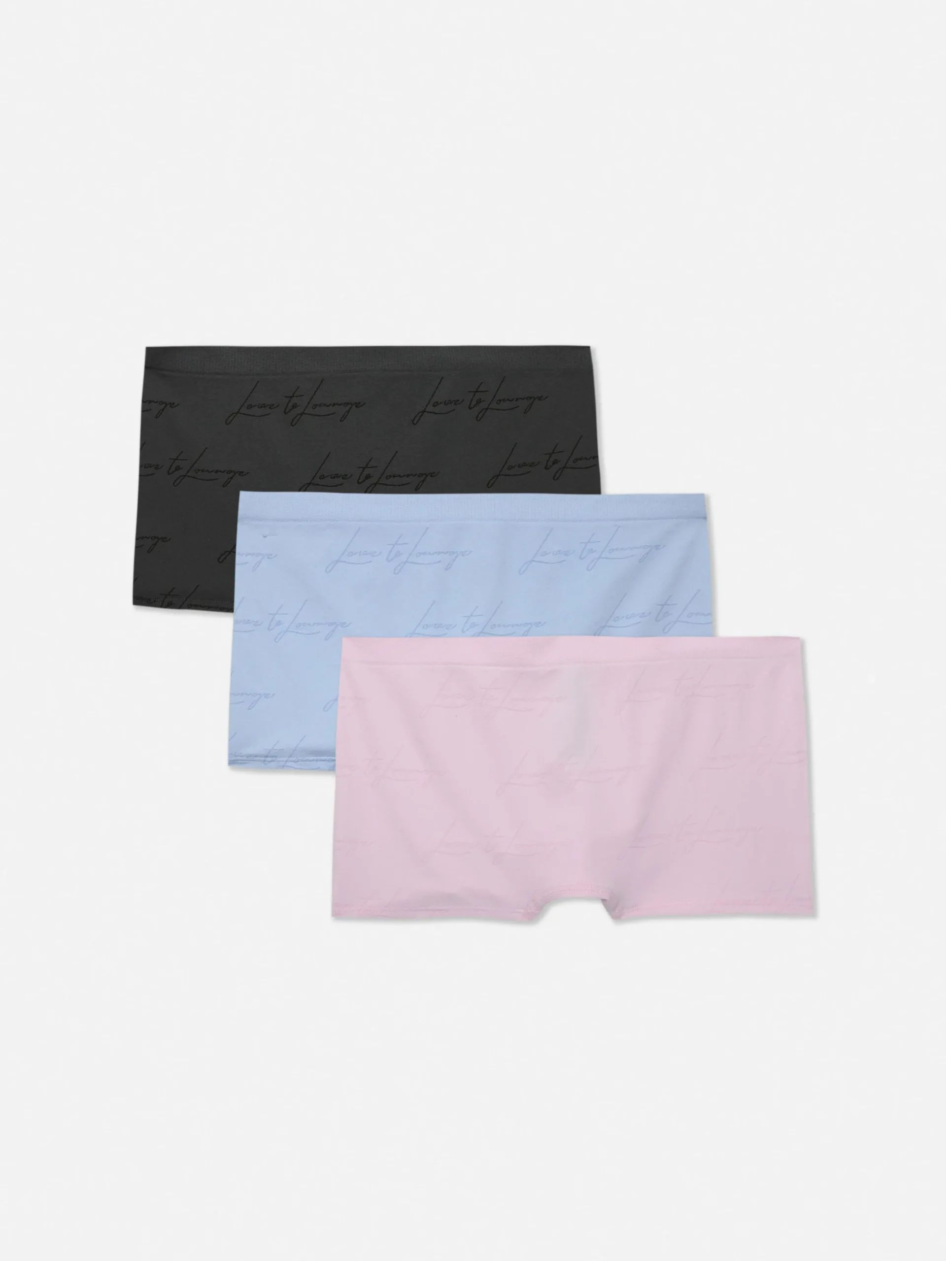 Femme Primark Culotte|Lot De 3 shortys élastiqués
