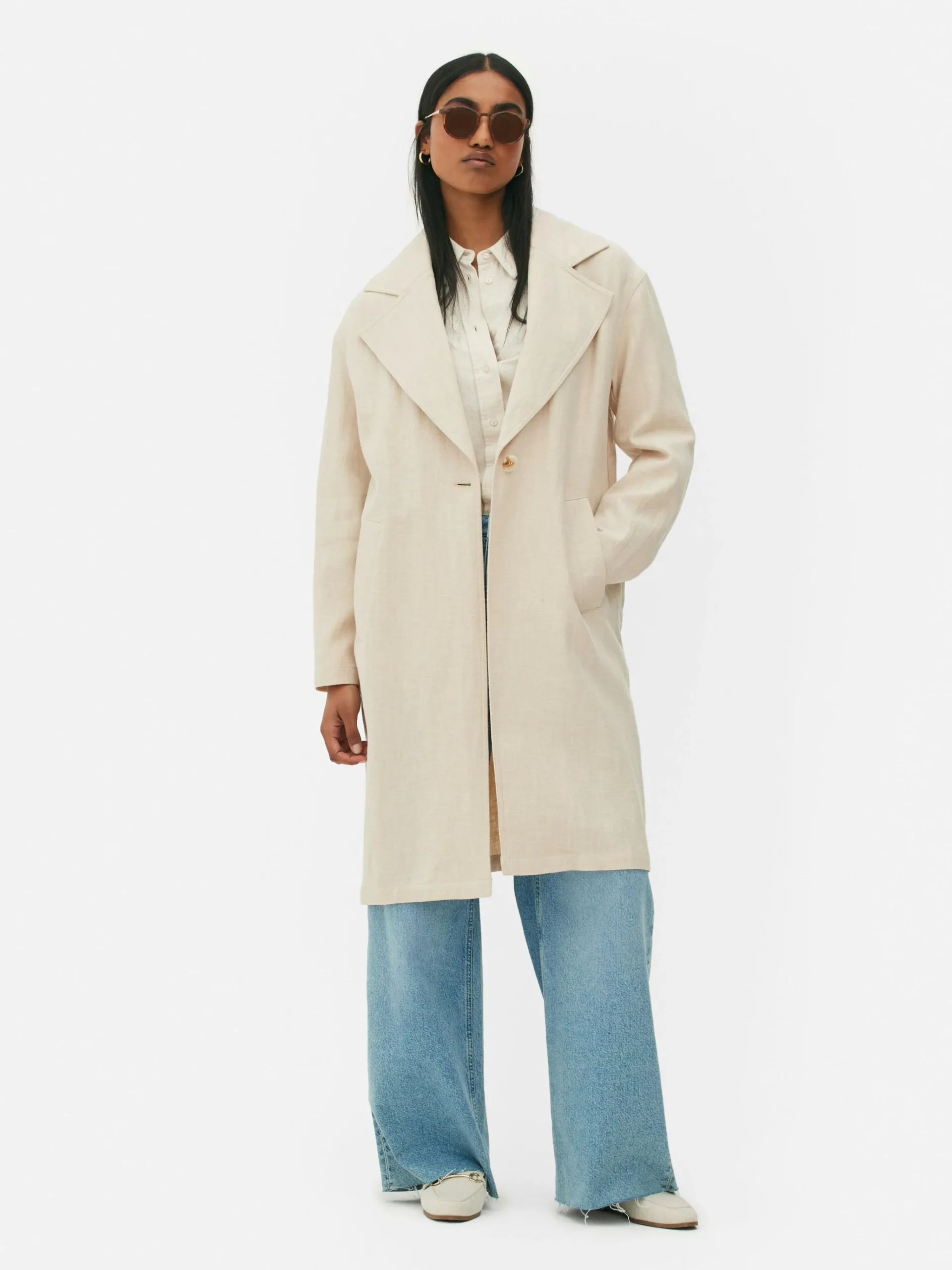 Femme Primark Manteaux Et Vestes|Manteau à Boutonnage Simple