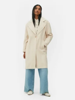 Femme Primark Manteaux Et Vestes|Manteau à Boutonnage Simple