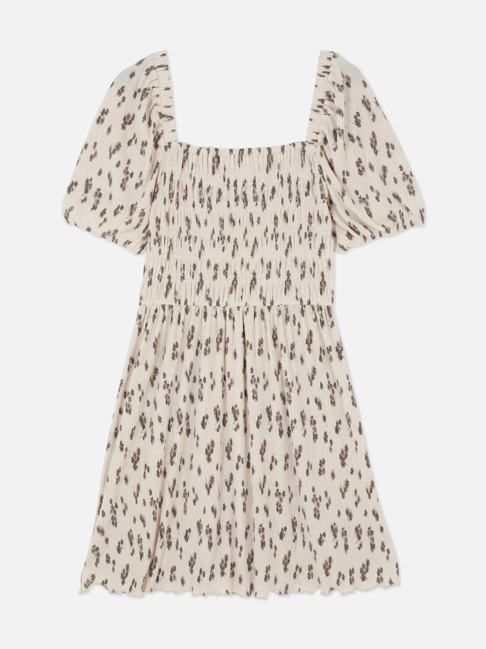 Femme Primark Robes|Mini Robe Froncée En Plissé