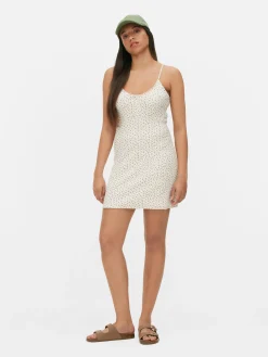 Femme Primark Robes|Mini Robe Moulante à Bretelles Fines