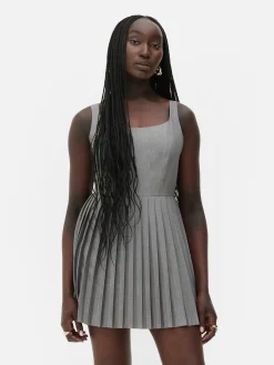 Femme Primark Robes|Mini Robe Patineuse Plissée Rita Ora