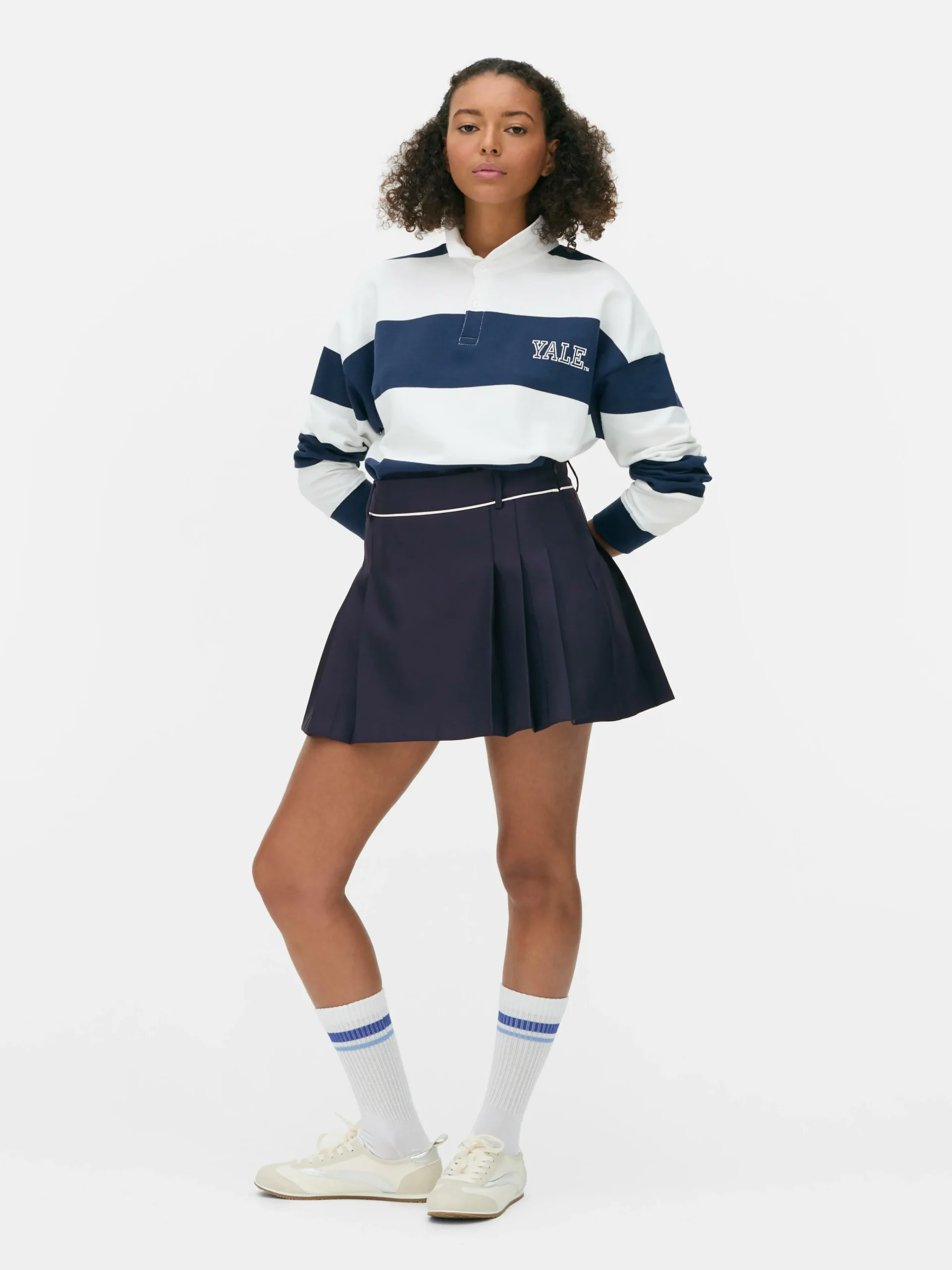 Femme Primark Jupes|Mini-jupe De Tennis Plissée