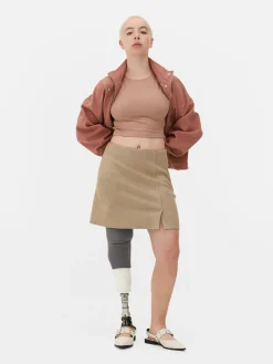 Femme Primark Jupes|Mini-jupe En Suédine